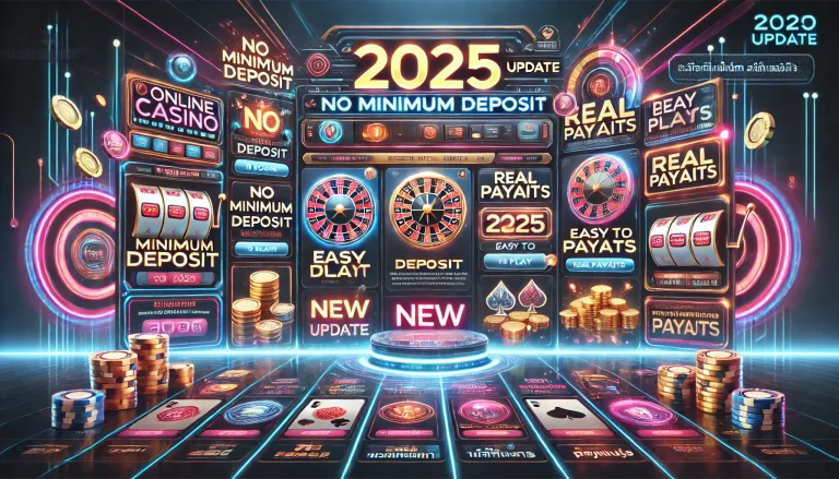 เว็บคาสิโนไม่มีขั้นต่ำ เล่นง่าย ถอนได้จริง อัปเดตใหม่ 2025